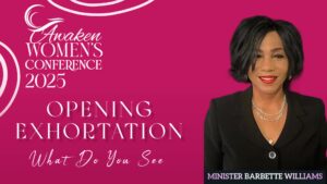 Opening Exhortation - Barbette Williams